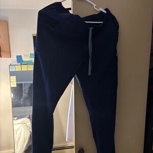 Figs navy blue scrubs